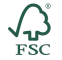 FSC Forest Stewardship Council certification logo